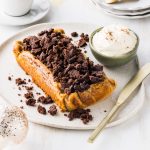 K Coffee Cheesecake with Cocoa Crumble XMAS