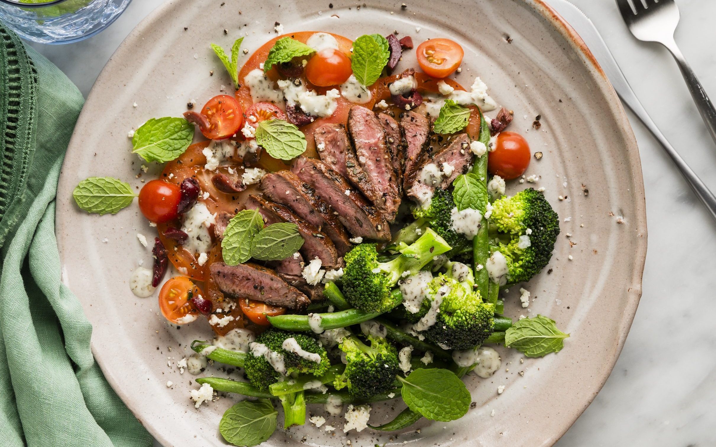 Everything you need to know about Inflammatory Bowel Disease 2 FS Lamb Rump Steaks with Tomato Salad Herb Vinaigrette edited 1