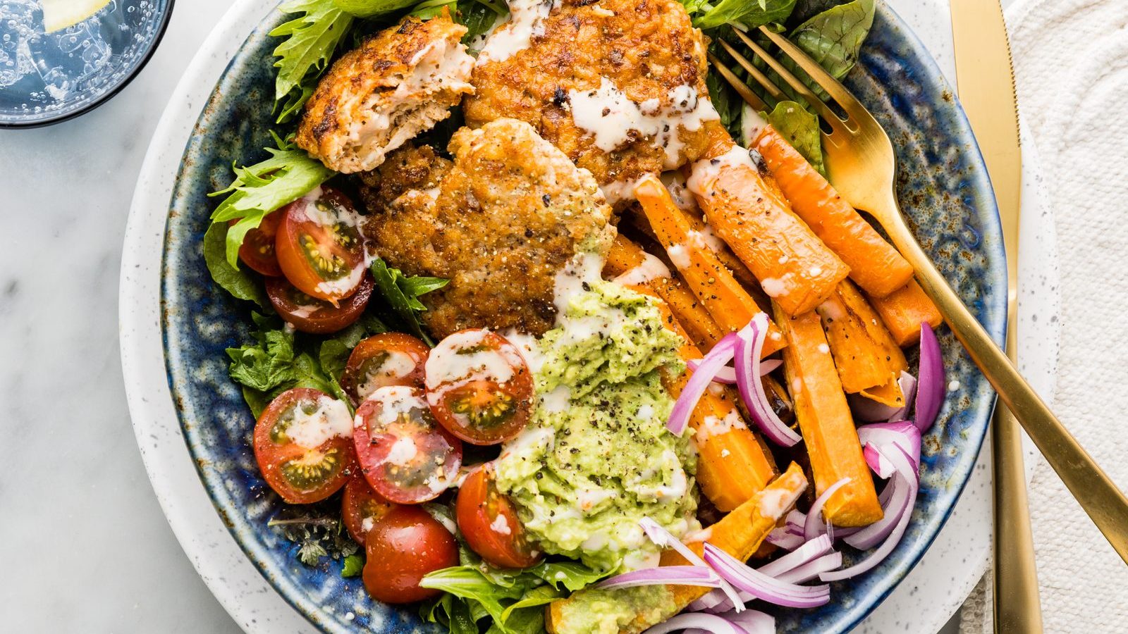 FS Spicy Chicken Burger Bowls with Kumara Chips Guacamole alt 1 1 edited