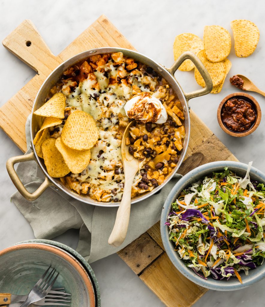FS 15 Minute Mexi Veggie Street Bowl with Cauli Chilli Lime Slaw Edit