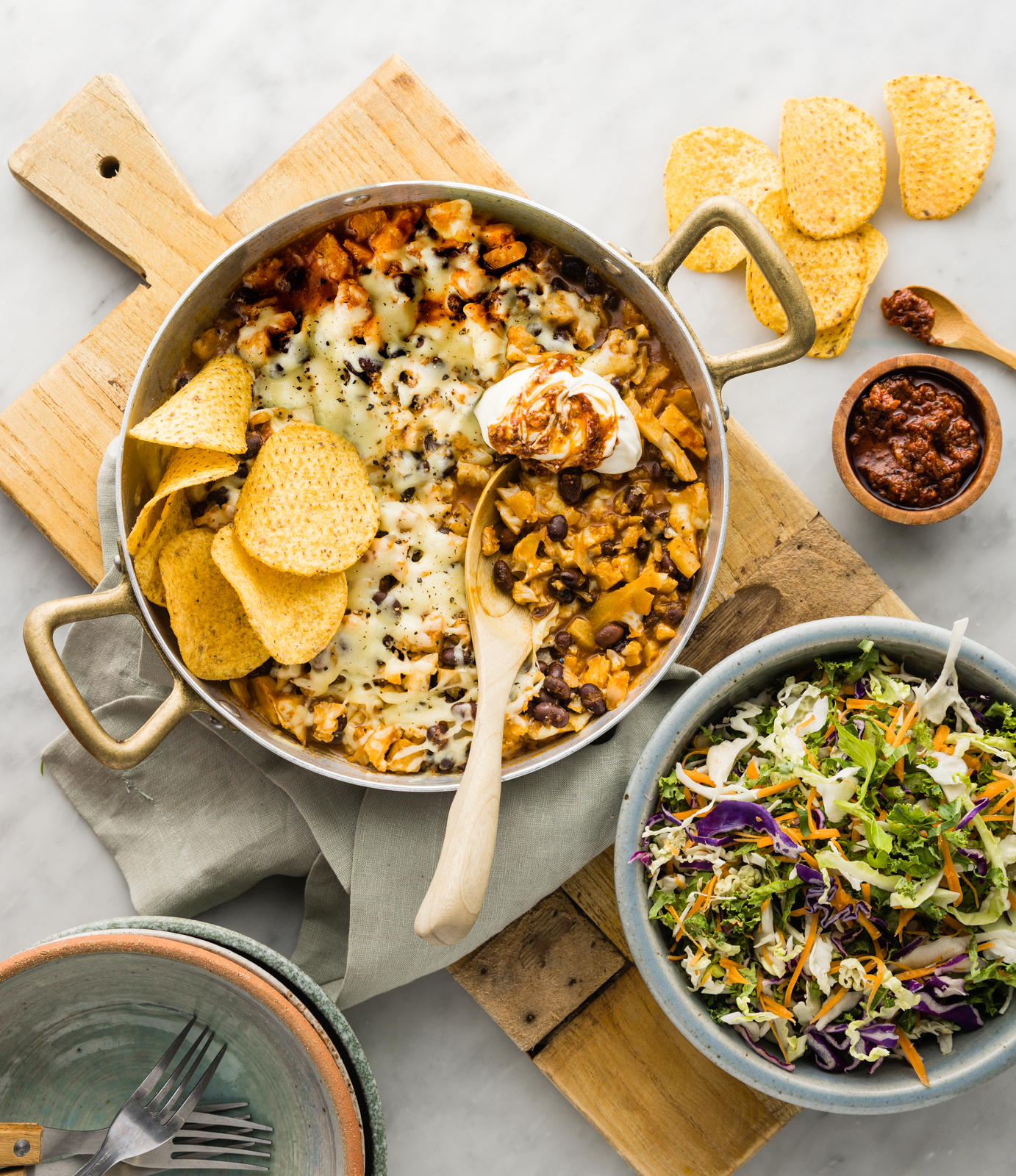 FS 15-Minute Mexi Veggie Street Bowl with Cauli Chilli & Lime Slaw-Edit