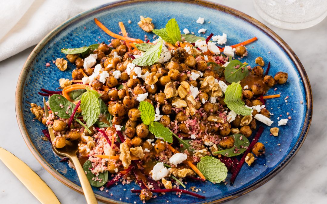 Feta & Chickpea Salad